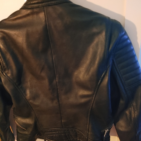 100% Guenine Buttersoft Zara Luxury Moto Jacket - Picture 6 of 7